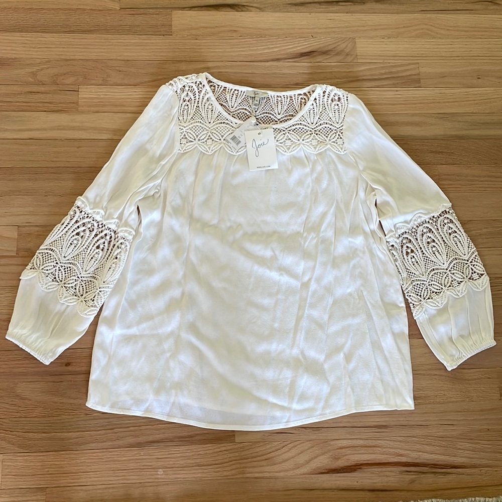 White Joie top
